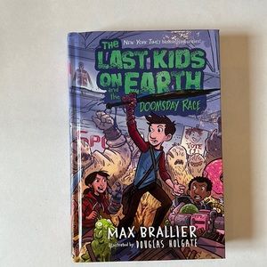 The Last Kids On Earth and the Doomsday Race by Max Brallier hardcover book.